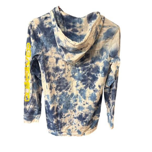 Boys quick silver tie dye hoodie size 12 - Picture 4 of 7